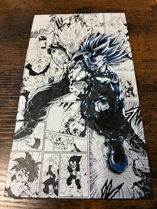 Lámina Dragon Ball - Arte Manga