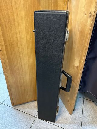 Custodia Sax Soprano Nera Legno