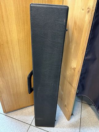 Custodia Sax Soprano Nera Legno