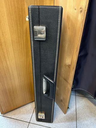 Custodia Sax Soprano Nera Legno