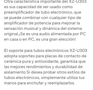 XuanZu XZ-U303 Amplificador Auriculares