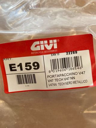 Portamaletas GIVI E159 KTM 390 Adventure Negro