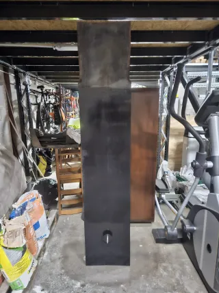 Estufa Miguel Milá modelo Chimenea