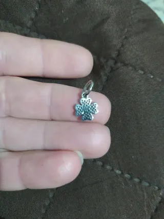 Charm Pandora Trébol Corazones Plata de ley S925