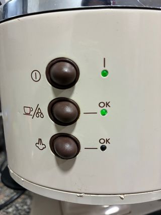Cafetera Delonghi Expreso Vintage con problemas