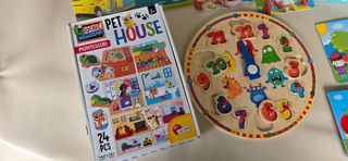 Giochi Puzzle Montessori Bimbi 2 anni