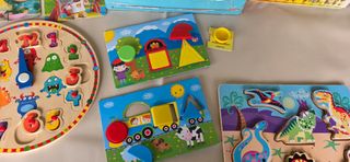 Giochi Puzzle Montessori Bimbi 2 anni