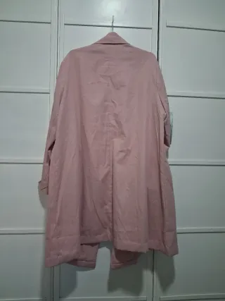 Gabardina rosa nude 2XL