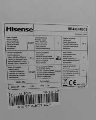 Bandejas y estanterías Hisense Frigo/Congelador