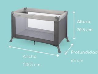 Cuna de viaje 60x120