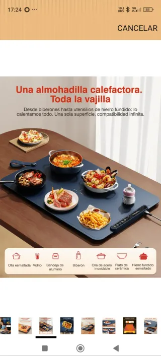 Bandeja Térmica iTRUSOU Plegable