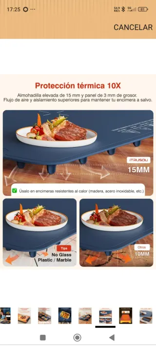 Bandeja Térmica iTRUSOU Plegable