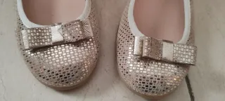 Bailarinas niña doradas talla 36
