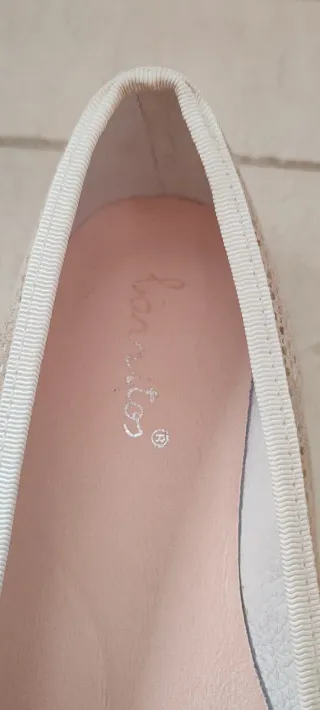 Bailarinas niña doradas talla 36