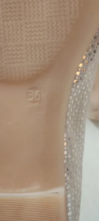 Bailarinas niña doradas talla 36