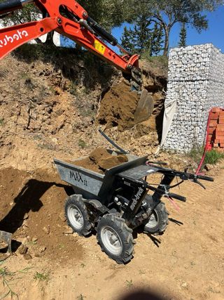 MINI DUMPER RUEDAS 550 KG
