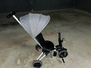 Triciclo Plegable Gris