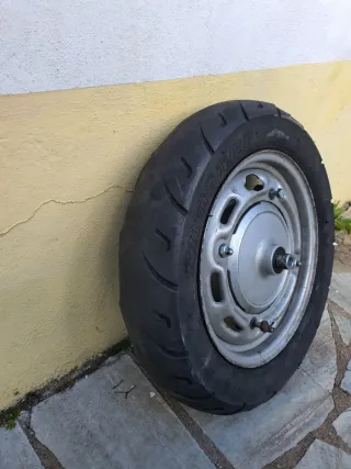 Roda Dianteira Honda Lead 100 com Pneu