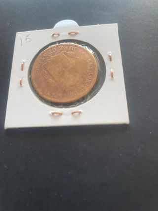 Moneda 10 Cents España 1879