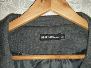 Americana NEW BAYS gris con coderas Talla 48