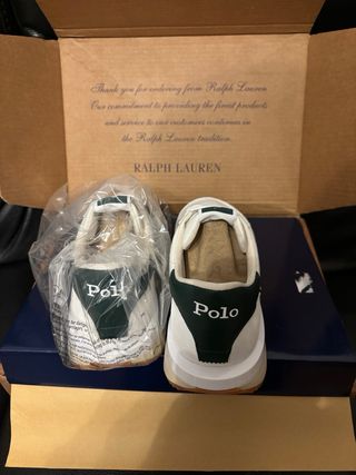 Sneakers Polo Ralph Lauren Bianche e Verdi