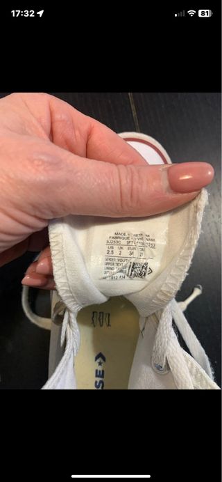 Scarpe All Star Converse Bambina Tg 34