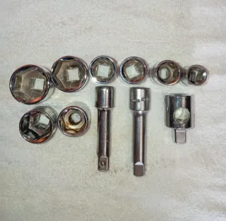 Lote vasos IRIMO de 3/8"y accesorios.