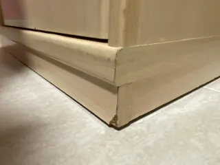 Mueble auxiliar madera 2 puertas