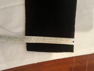 Pantaloni velluto a coste neri taglia S