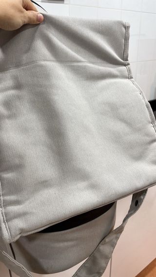 Bolso Carrito Bebecar Beige y Negro