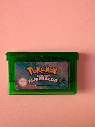 Pokemon Edición Esmeralda GBA PAL ESP