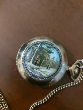 Orologio Cipolla Russo con Catena