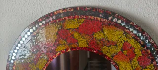 Espejo Mosaico Redondo 60cm