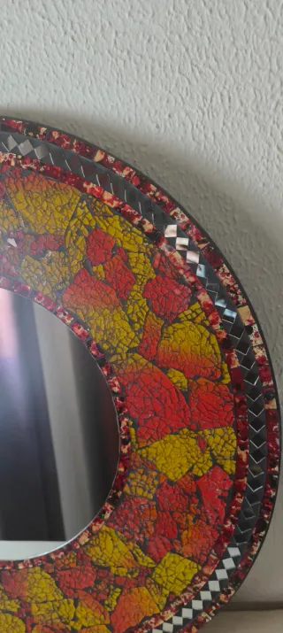 Espejo Mosaico Redondo 60cm