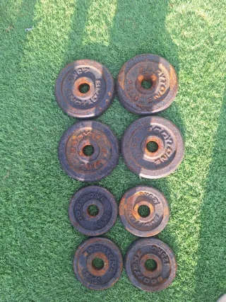 Dos mancuernas 7,5kg