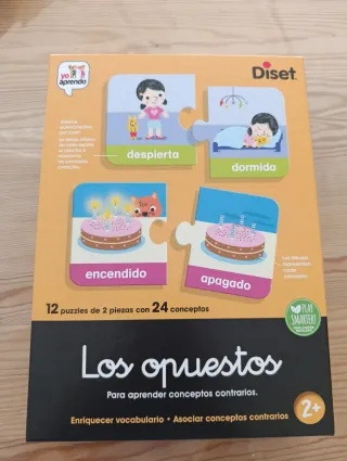 Juego educativo Los Opuestos Diset