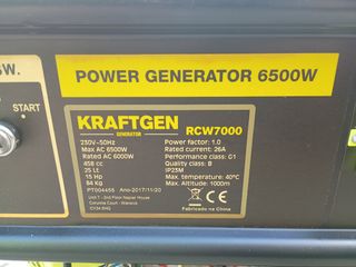 Generador Eléctrico 6500W