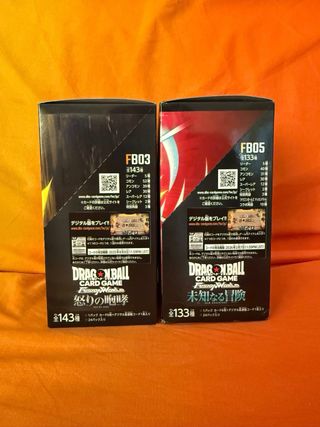 Dragon Ball Fusion World FB03 FB05 Card Game Manga