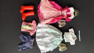 Nancy con armario y vestidos