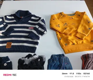 Conjunto Ropa Infantil: Suéter y Pantalones