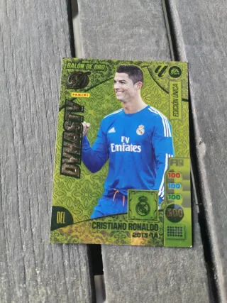 Cromo Fútbol Messi Adrenalyn XL Balón de Oro