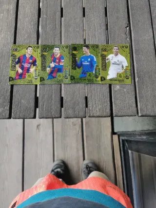 Cromo Fútbol Messi Adrenalyn XL Balón de Oro