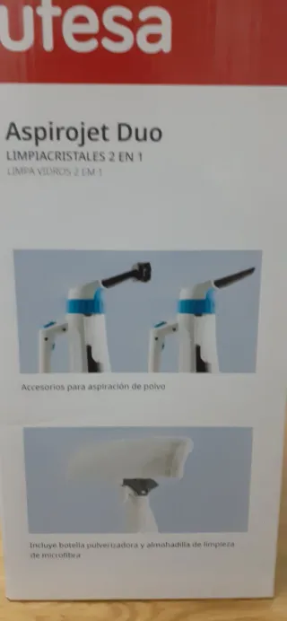 Limpiacristales Ufesa Aspirojet Duo