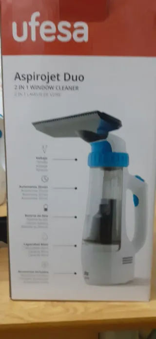 Limpiacristales Ufesa Aspirojet Duo