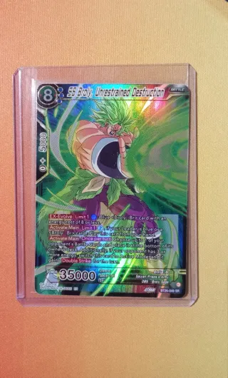 SS Broly SR carta Dragon Ball BT26