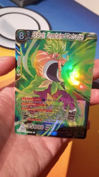 SS Broly SR carta Dragon Ball BT26