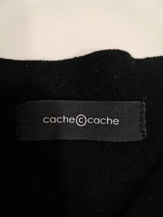 Falda niña lana negra