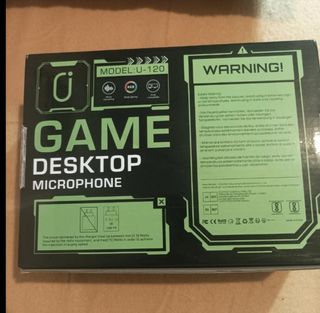 Micrófono Gamer U-120 RGB