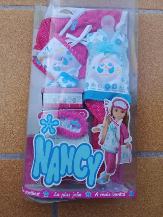Nancy Pijama Muñeca Accesorios Caja