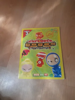 Álbum Power Gogo's Crazy Bones Serie 4